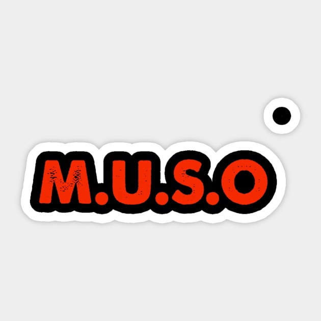 M.U.S.O Sticker by Corry Bros Mouthpieces - Jazz Stuff Shop